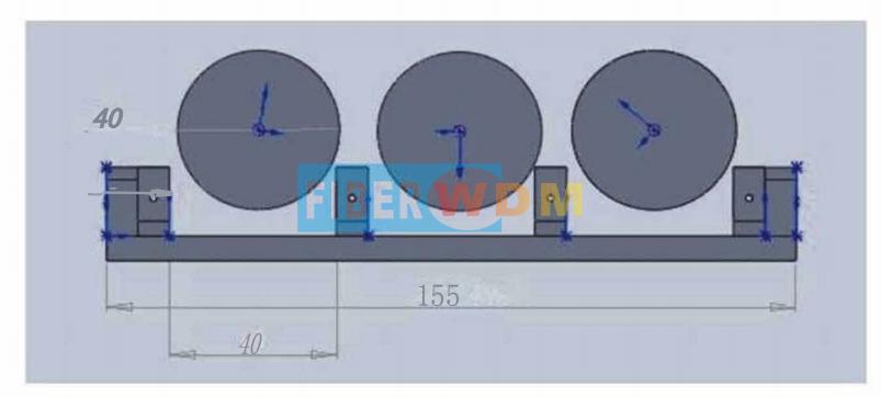 The mechanical three-ring polarization controller