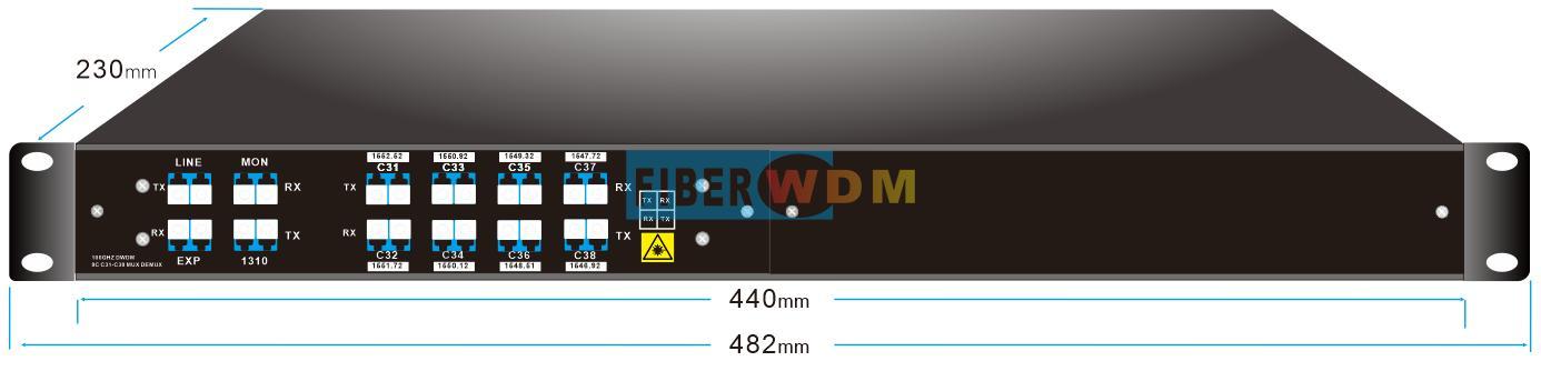 8CH DWDM MUX