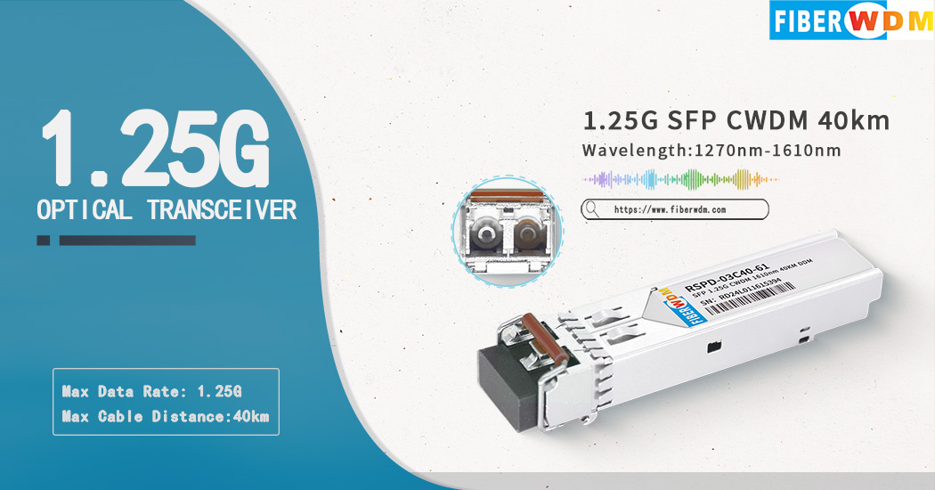 1.25G CWDM 40km SFP