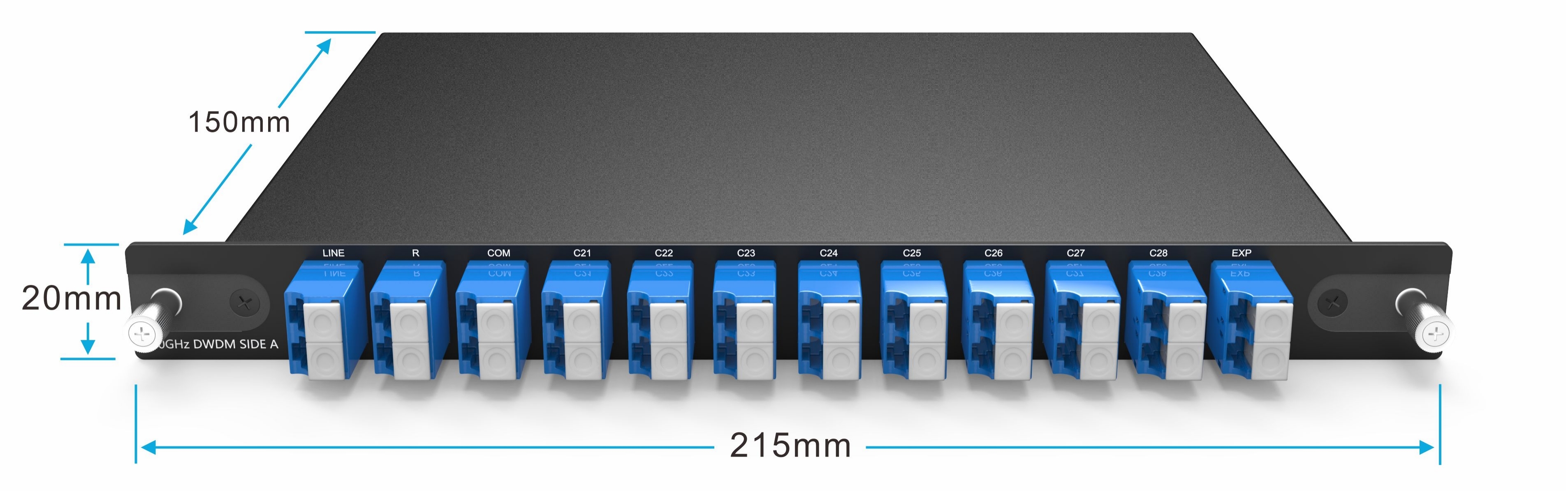 LGX BOX Plug in 4-Slot 1U Rack