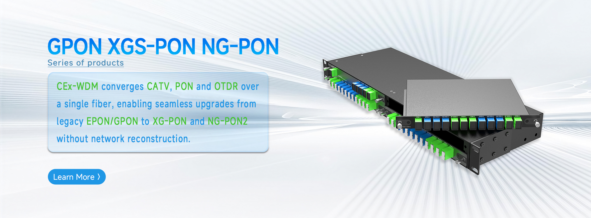 PON XGS-PON CATV Device