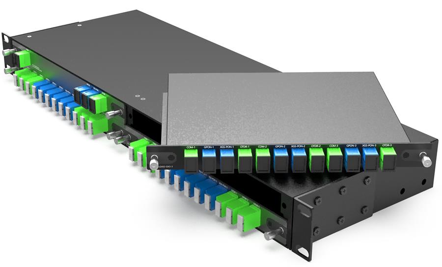 3CH WDM GPON XGS-PON And OTDR Plug-in LGX Box 3CH WDM GPON XGS-PON And OTDR Plug-in LGX Box