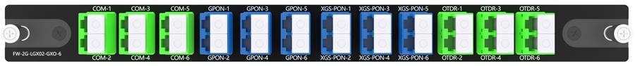 6X3CH WDM GPON XGS-PON And OTDR 6X3CH WDM GPON XGS-PON And OTDR