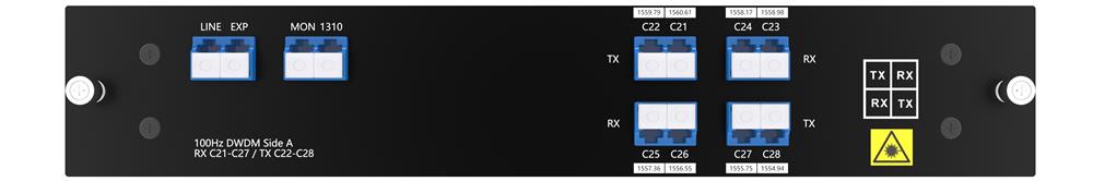 4CH DWDM MUX/ DEMUX Single Fiber 4CH DWDM MUX/ DEMUX Single Fiber