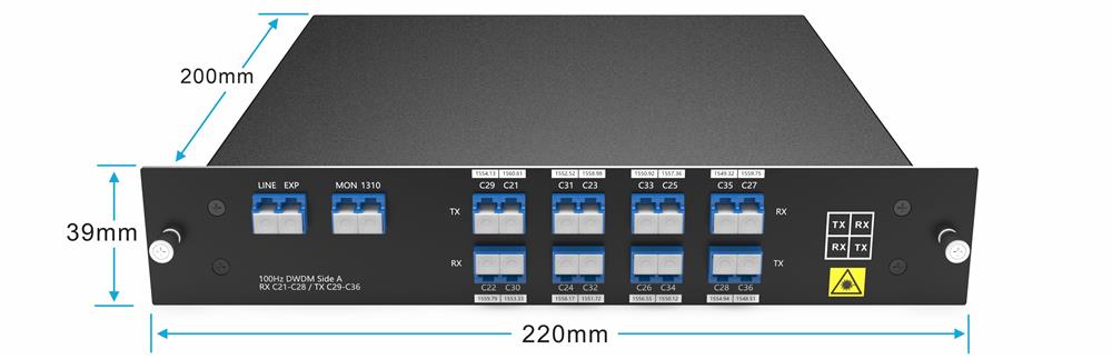 8CH 16 Waves DWDM MUX/ DEMUX 8CH 16 Waves DWDM MUX/ DEMUX