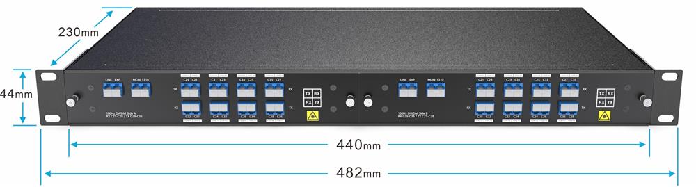 8CH 16 Waves DWDM MUX/ DEMUX 8CH 16 Waves DWDM MUX/ DEMUX