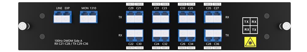 Single Fiber 8CH 16 Waves DWDM MUX/ DEMUX Single Fiber 8CH 16 Waves DWDM MUX/ DEMUX