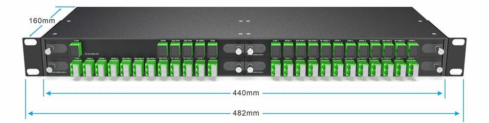 5CH WDM GPON XGS-PON 50G-PON RF Video And OTDR 5CH WDM GPON XGS-PON 50G-PON RF Video And OTDR