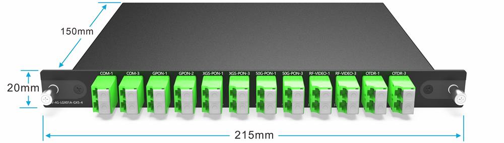5CH WDM GPON XGS-PON 50G-PON RF Video And OTDR 5CH WDM GPON XGS-PON 50G-PON RF Video And OTDR