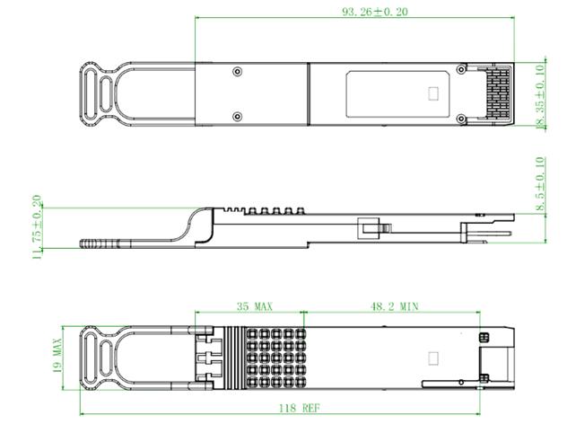 400G QSFP-DD ER4 30KM 400G QSFP-DD ER4 30KM