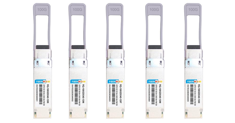 QSFP28 100G O-Band DWDM 40KM SM LC Transceiver QSFP28 100G O-Band DWDM 40KM SM LC Transceiver