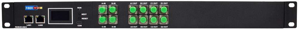 4 Channel 1&times;2 Optical Switch