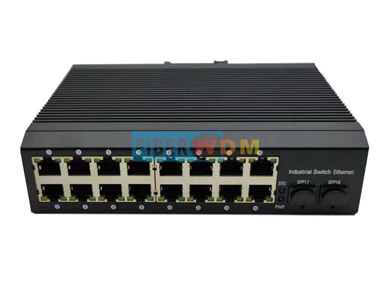 SFP Fiber Switch 6 Ports 10 100 1000M Self Adaptive Ethernet Optical Switch