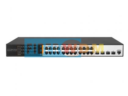 4-Optical 24-Electric Gigabit Management  Switch FW4024G