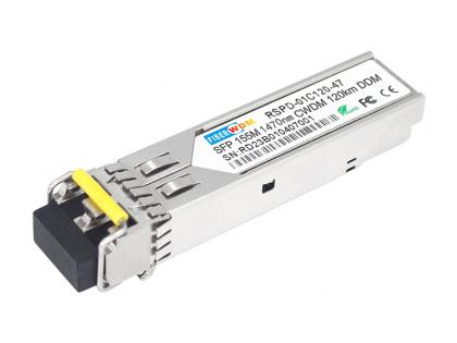 China SFP 155 1270-1610nm 120KM DDM Optical Transceiver