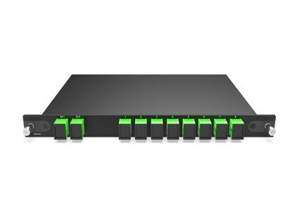 Splitter PLC 2X8 SC/APC Plug-in LGX Box