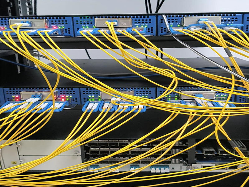 400G DCI equip assembled & tested. 48h aging verified, optical modules included, ready to ship!