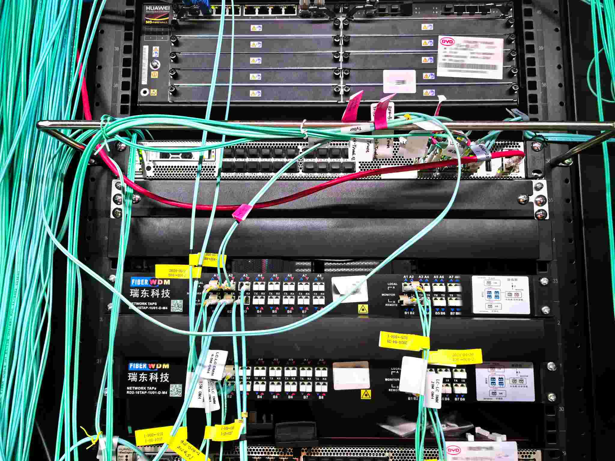 Successful case of NETWORK OTAP equipment in the field of data network security